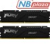 Модуль пам'яті для комп'ютера DDR5 64GB (2x32GB) 6400 MHz Beast Black Kingston Fury (ex.HyperX) (KF564C32BBK2-64)