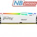 Модуль пам'яті для комп'ютера DDR5 16GB 6800 MHz Beast White RGB EXPO Kingston Fury (ex.HyperX) (KF568C34BWEA-16)