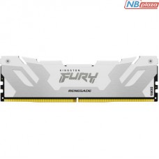 Модуль пам'яті для комп'ютера DDR5 16GB 6800 MHz Renegade White XMP Kingston Fury (ex.HyperX) (KF568C36RW-16)