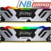 Модуль пам'яті для комп'ютера DDR5 32GB (2x16GB) 7600 MHz Renegade RGB XMP Kingston Fury (ex.HyperX) (KF576C38RSAK2-32)