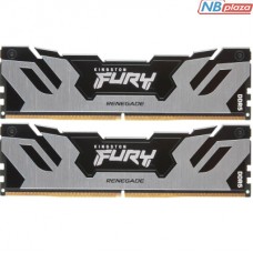 Модуль пам'яті для комп'ютера DDR5 32GB (2x16GB) 7600 MHz Renegade Silver XMP Kingston Fury (ex.HyperX) (KF576C38RSK2-32)