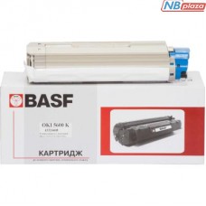 Тонер-картридж BASF OKI C5600/5700 Black 43324408 (KT-C5600B-43324408)