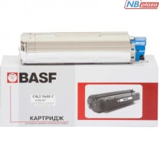 Тонер-картридж BASF OKI C5600/5700 Cyan 43381907 (KT-C5600C-43381907)