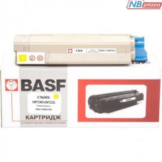 Тонер-картридж BASF OKI C5650/5750 Yellow 43872305/43872321 (KT-C5650Y)