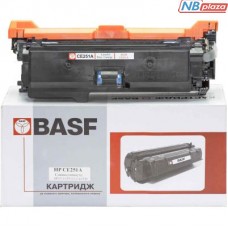 Картридж BASF для HP CLJ CM3530/CP3525 Cyan (KT-CE251A)