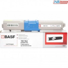 Тонер-картридж BASF OKI C510/511/530 Yellow 44469752 (KT-MC561Y)