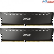 Модуль пам'яті для комп'ютера DDR4 16GB (2x8GB) 3200 MHz Thor Dark Gray Lexar (LD4BU008G-R3200GDXG)