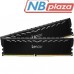 Модуль пам'яті для комп'ютера DDR4 16GB (2x8GB) 3600 MHz THOR Black Lexar (LD4U08G36C18LG-RGD)