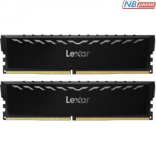 Модуль пам'яті для комп'ютера DDR4 32GB (2x16GB) 3600 MHz THOR Black Lexar (LD4U16G36C18LG-RGD)