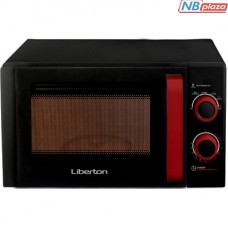 Мікрохвильова піч Liberton LMW-2082M black red