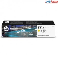 Картридж HP DJ No.991X Yellow 16K, PageWide Pro 772/777/750 (M0J98AE)