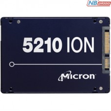 Накопитель SSD 2.5'' 3.84TB 5210 ION Micron (MTFDDAK3T8QDE-2AV1ZABYYR)