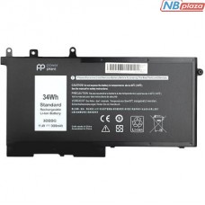 Аккумулятор для ноутбука DELL Latitude E5580 (3DDDG) 11.4V 3000mAh PowerPlant (NB441259)