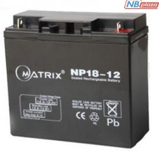 Батарея к ИБП Matrix 12V 18AH (NP18-12)