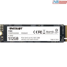 Накопитель SSD M.2 2280 512GB Patriot (P300P512GM28)