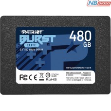 Накопитель SSD 2.5'' 480GB Burst Elite Patriot (PBE480GS25SSDR)