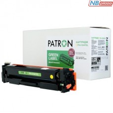 Картридж PATRON HP CLJ CF412A, для Pro M452/M477 Yellow, GREEN Label (PN-410AYGL)