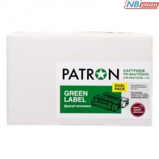 Картридж PATRON HP LJ CE285A/CANON 725 GREEN Label (DUAL PACK) (PN-85A/725DGL)
