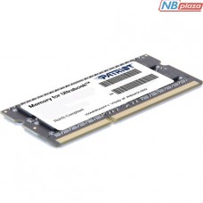 Модуль памяти для ноутбука SoDIMM DDR3 4GB 1600 MHz Patriot (PSD34G1600L81S)