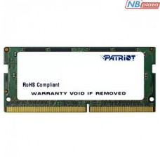 Модуль памяти для ноутбука SoDIMM DDR4 16GB 2400 MHz Patriot (PSD416G24002S)