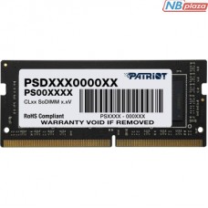 Модуль пам'яті для ноутбука SoDIMM DDR4 16GB 2666 MHz Signature Line Patriot (PSD416G266681S)