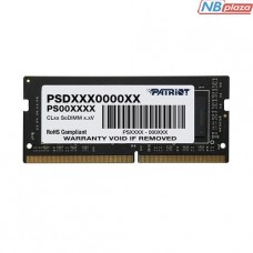 Модуль памяти для ноутбука SoDIMM DDR4 4GB 2666 MHz Patriot (PSD44G266681S)