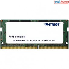 Модуль памяти для ноутбука SoDIMM DDR4 8GB 2666 MHz Patriot (PSD48G266681S)