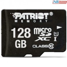 Карта пам'яті Patriot 128GB microSDXC class 10 UHS-I LX (PSF128GMCSDXC10)