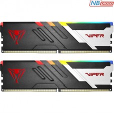 Модуль пам'яті для комп'ютера DDR5 32GB (2x16GB) 6000 MHz Viper Venom RGB Patriot (PVVR532G600C36K)