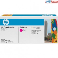 Картридж HP CLJ  124A Magenta, CLJ 1600/2600 (Q6003A)