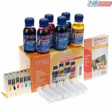 Комплект перезаправних картриджів WWM Epson R270/615/T50/59/TX700W/TX710W+ELECTRA (RC.T082U)
