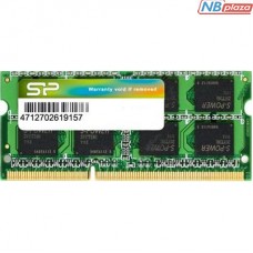 Модуль пам'яті для ноутбука SoDIMM DDR3 8GB 1600 MHz Silicon Power (SP008GBSTU160N02)