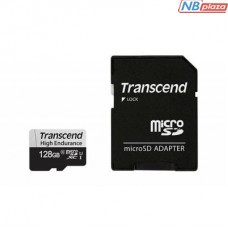 Карта пам'яті Transcend 128GB microSDXC class 10 UHS-I U1 High Endurance (TS128GUSD350V)