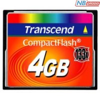 Карта пам'яті Transcend 4Gb Compact Flash 133x (TS4GCF133)