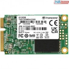 Накопичувач SSD mSATA 512GB Transcend (TS512GMSA230S)