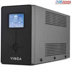 Источник бесперебойного питания Vinga LCD 1200VA metal case with USB+RJ11 (VPC-1200MU)