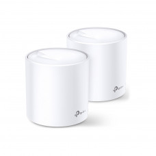 Точка доступу Wi-Fi TP-Link DECO X60 2PK AX3000 1xGE LAN 1xGE WAN MU-MIMO OFDMA MESH (DECO-X60-2-PACK)