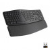 Клавіатура Logitech ERGO K860 Bluetooth/Wireless UA Black (920-010108)