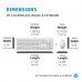 Комплект HP 230 Wireless UA White (3L1F0AA) Комплект HP 230 Wireless UA White (3L1F0AA)