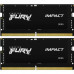 Модуль пам'яті для ноутбука SoDIMM DDR5 32GB (2x16GB) 6000 MHz Impact Kingston Fury (ex.HyperX) (KF560S38IBK2-32) Модуль пам'яті для ноутбука SoDIMM DDR5 32GB (2x16GB) 6000 MHz Impact Kingston Fury (ex.HyperX) (KF560S38IBK2-32)
