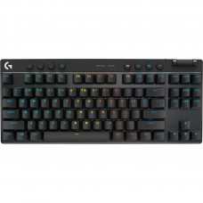 Клавіатура Logitech G PRO X TKL Lightspeed Tactile USB UA Black (920-012136) Клавіатура Logitech G PRO X TKL Lightspeed Tactile USB UA Black (920-012136)