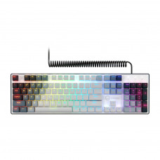 Клавіатура Lorgar Azar 514 RGB USB UA White (LRG-GK514W-UA) Клавіатура Lorgar Azar 514 RGB USB UA White (LRG-GK514W-UA)