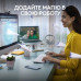 Клавіатура Logitech K950 Bluetooth/Wireless UA Off-White (920-012466)