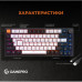 Клавіатура GamePro MK160B Hot-Swap Red Swich RGB USB UA Black (MK160B)