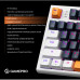 Клавіатура GamePro MK180W Hot-Swap Red Swich RGB USB UA White (MK180W)