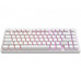 Клавіатура Dark Project ALU81 Terra Nostra PBT RGB Mech G3MS Moonstone White (DPKB_NOSTRA_81_ANSI_WHITE_UA)
