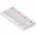 Клавіатура Dark Project ALU81 Terra Nostra PBT RGB Mech G3MS Moonstone White (DPKB_NOSTRA_81_ANSI_WHITE_UA)