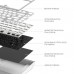 Клавіатура Dark Project ALU81 Terra Nostra PBT RGB Mech G3MS Moonstone White (DPKB_NOSTRA_81_ANSI_WHITE_UA)