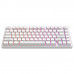 Клавіатура Dark Project ALU81 Terra Nostra PBT RGB Mech G3MS Moonstone White (DPKB_NOSTRA_81_ANSI_WHITE_UA)