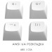 Клавіатура Dark Project ALU87 Bushido ABS RGB Mech G3MS Moonstone Black/White (DPKB_BUSHIDO_87_ANSI_UA)
